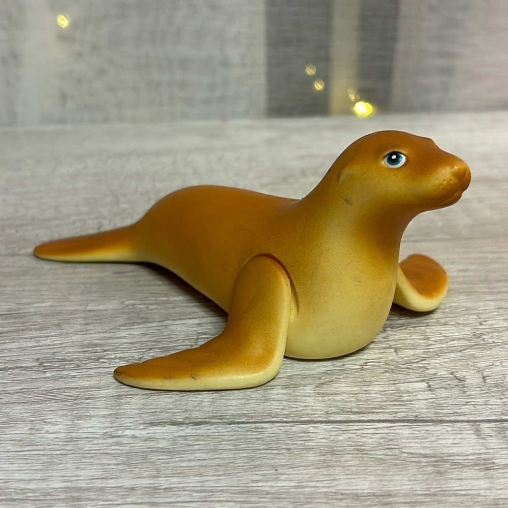 Vintage 90s Barbie Doll Ocean Friends Baby Seal